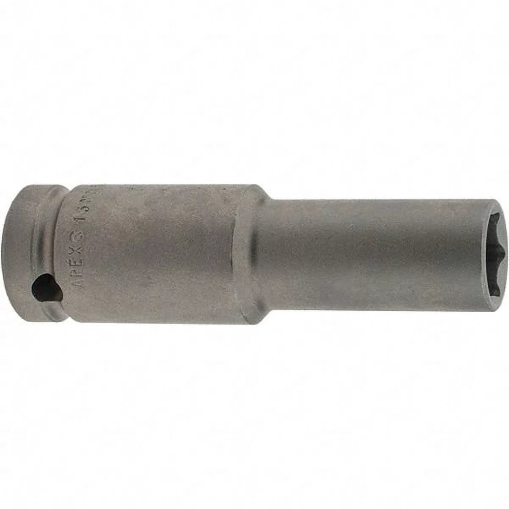 Apex 13MM55 Impact Socket: Square Drive 6-Point, 82.5 Mm OAL