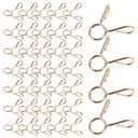 100Pcs Spring Clamp 5Mm Steel Hose Fastener Water Hose Clip Clamp Accessory