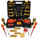 ABN Screwdriver Set Magnetic Tip 72Pc - 7 Type Heavy Duty Screwdriver Set