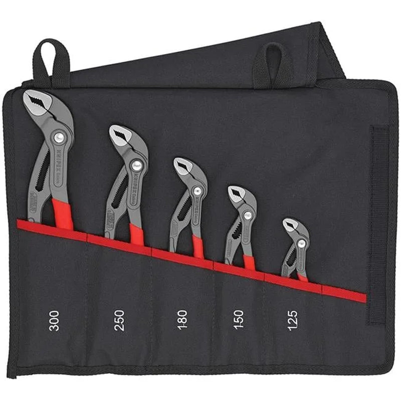 Knipex Cobra Hose Plier Set - 5 Piece