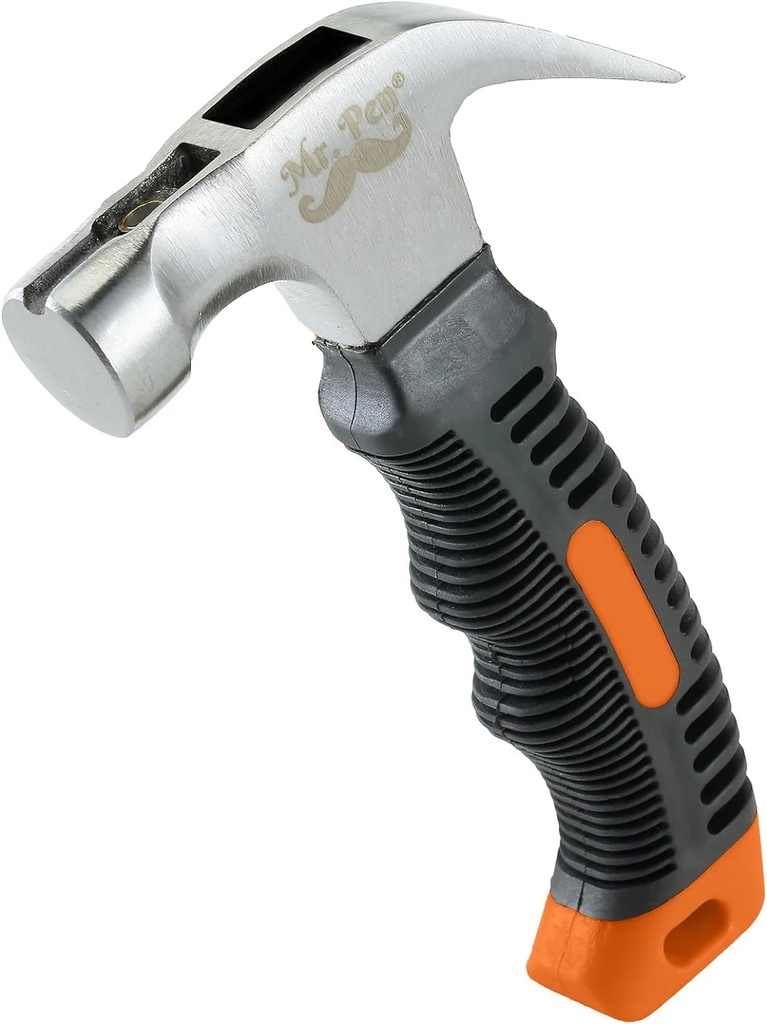 Mr. Pen- Hammer, 8Oz, Small Hammer, Camping Hammer, Claw Hammer