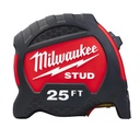 Milwaukee Stud Gen II 25' Durable Tape Measure 48-22-9725