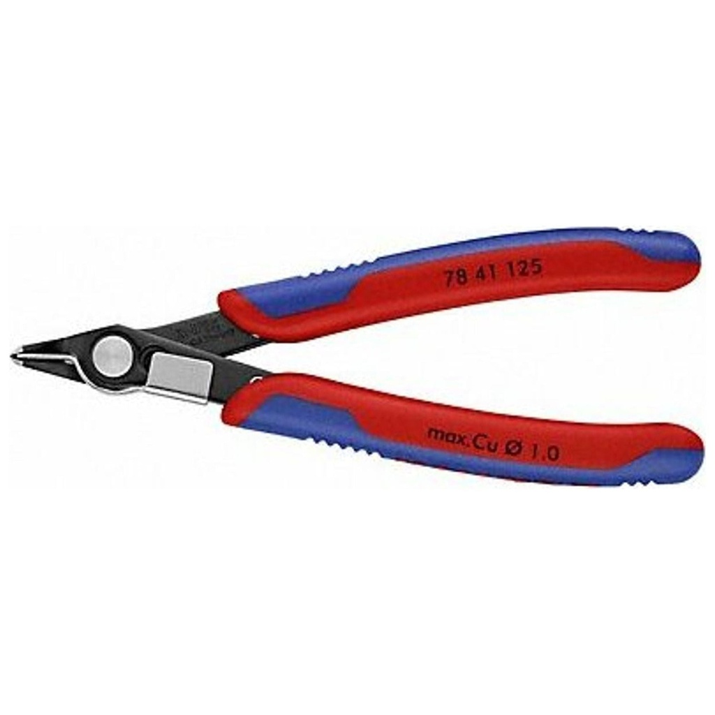 Knipex 5" Electronic Super Knips Narrow Head W/ Lead Catcher - Multigrip