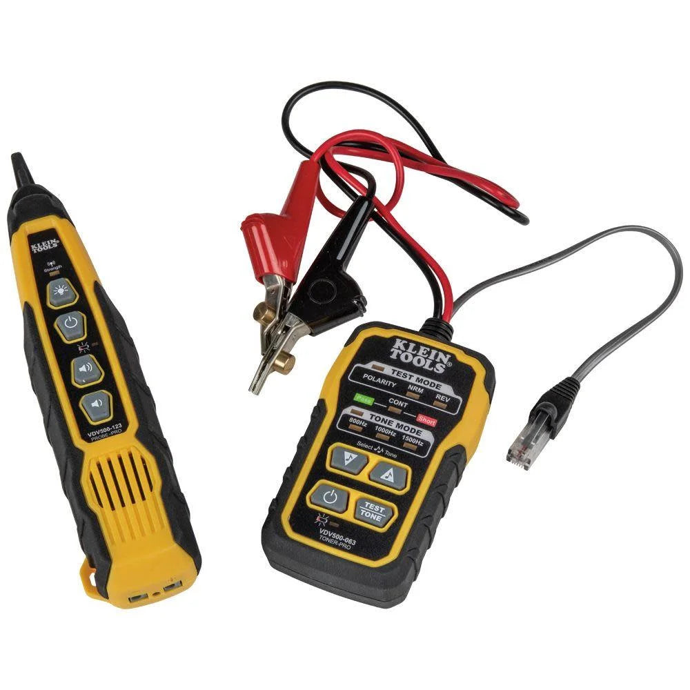 Klein Tools VDV500-820 Cable Tracer Kit with Probe Tone Pro for RJ11 and RJ45 Cables