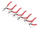 TEKTON Mini Pliers Set, 6-Piece (Needle Nose, Long Nose, Flat Nose, Cutting) | PMN99906