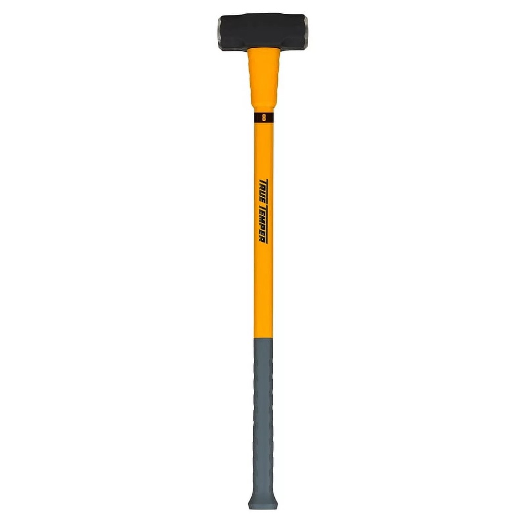 True Temper 20184900 8 Lb TOUGHSTRIKE Â¢ Sledge Hammer with 35" Fiberglass Handle