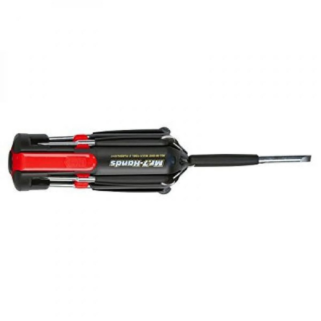 Apollo Tools DT1019 Mr. 7-Hands, Patented, 8 in 1 Screwdrivers with Worklight