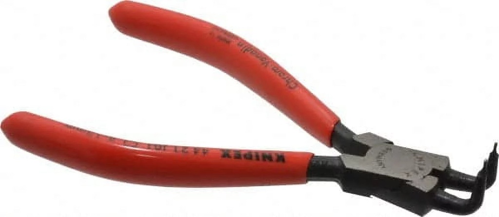 Knipex Internal Retaining Ring Pliers 5" OAL, 90° Bent Nose