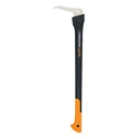 Fiskars 28" Hookaroon Saves Your Back - Lift & Load Heavy Rounds of Firewood and Split Wood, Black