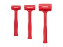 TEKTON Dead Blow Hammer Set, 3-Piece (13, 21, 39 Oz.) | HDB93001