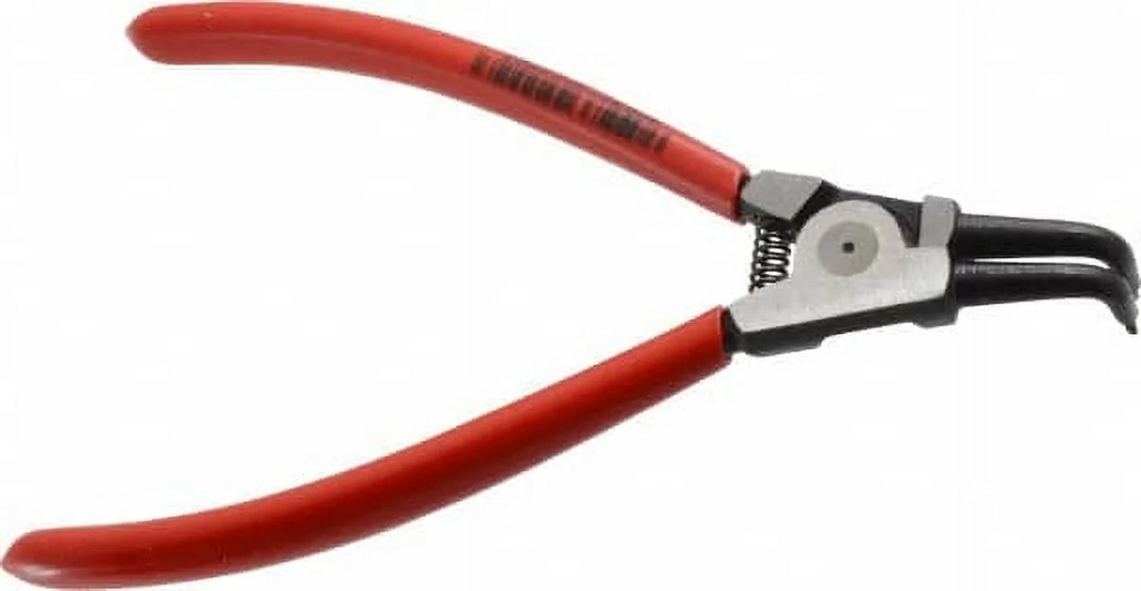 Knipex External Retaining Ring Pliers 6-3/4" OAL, Bent Nose