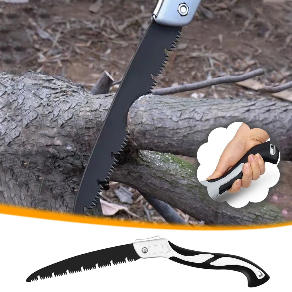 Folding Hand Saw SK5 High Carbon Steel Fast Hand Saw Woodworking Saw Home Outdoor Bamboo Logging Saw Tool