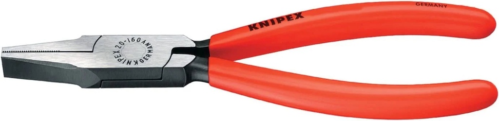 KNIPEX - 20 01 140 Tools - Flat Nose Pliers (2001140), Red