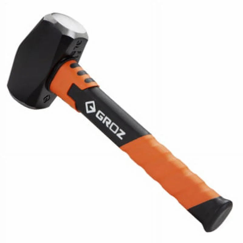 3 Lb. Drilling Hammer. Dual Injection Fiberglass Handle with TPR Grip, Each