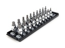 TEKTON 1/2 Inch Drive Torx & Tamper-Resistant Torx Bit Socket Set, 20-Piece (T20-T60, TR20-TR60) | SHB92201