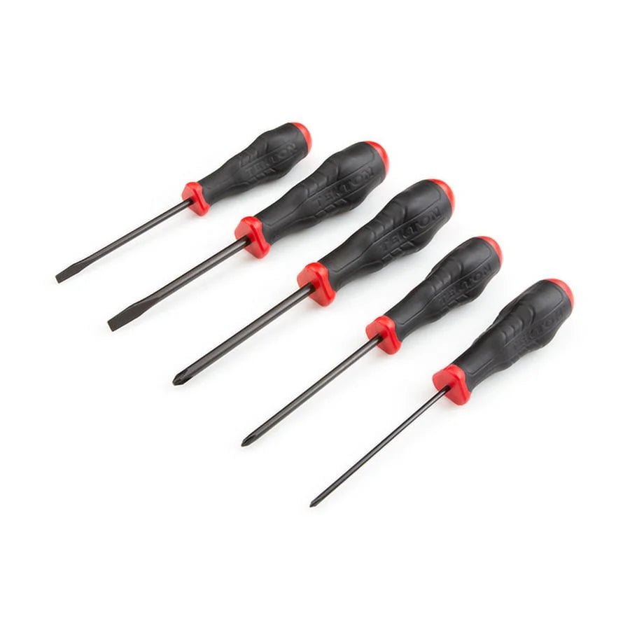 Tekton Black Oxide Blade Screwdriver Set, 5-Pc DRV41212