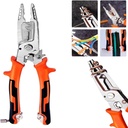 Shishian Clearance 10 in 1 Hand Tool Multifunction Wire Stripper Multifunction Wire Stripper Pliers Crimping Tool with Tail Cutter Multifunct Wire Stripper for Stripping Cutting Tools 1X Wire Stripper