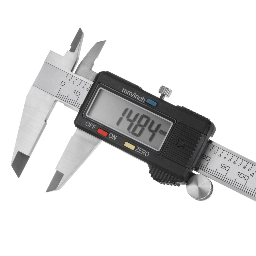 Uxcell Digital Caliper 200Mm/0-8 Inch Large LCD Screen Measuring Tool