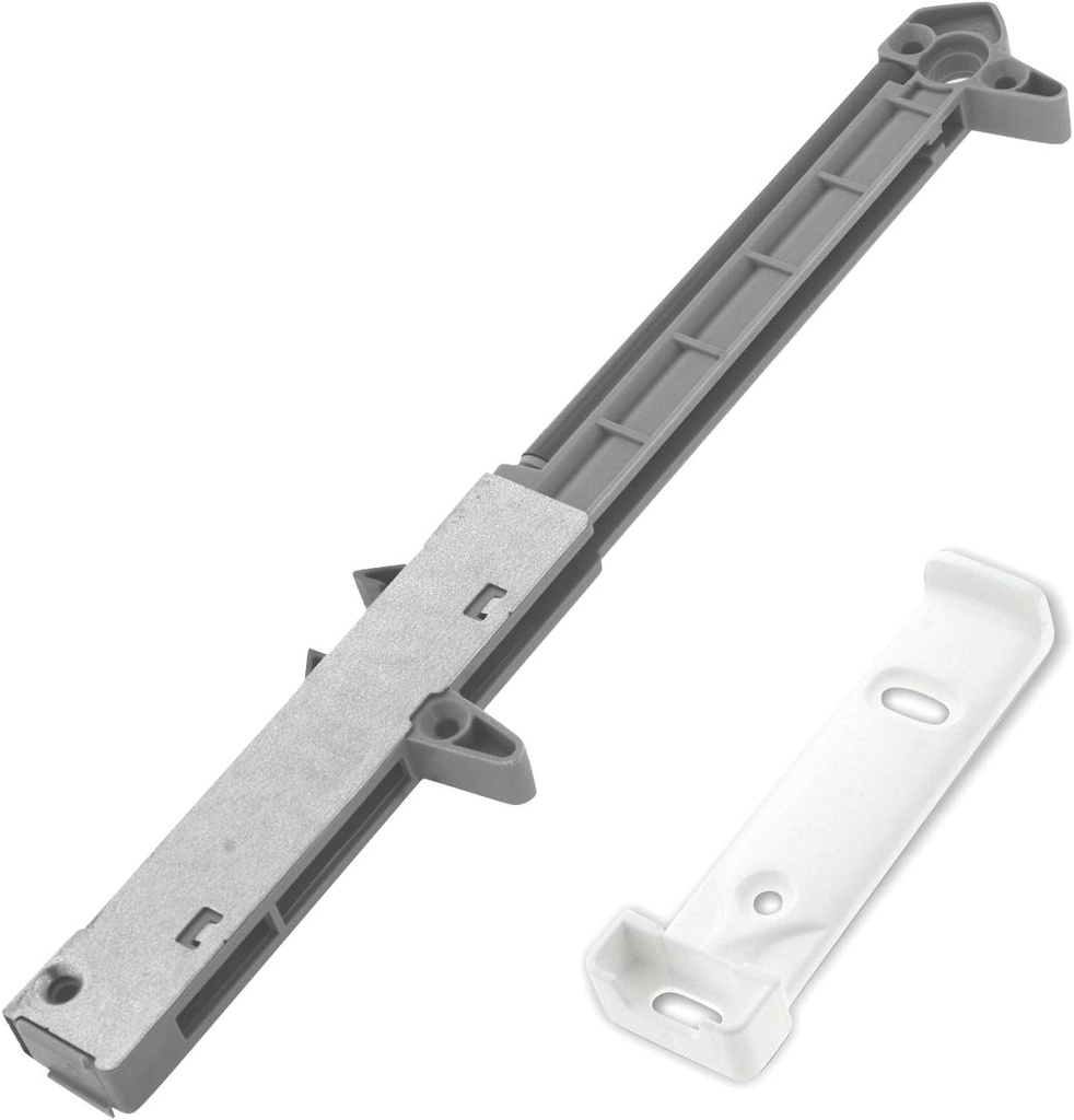 10-Pack Rok Hardware Soft Close for Wood Drawers/Soft Close Drawer Adapter/Add-On/Retrofit (White), SCD104W