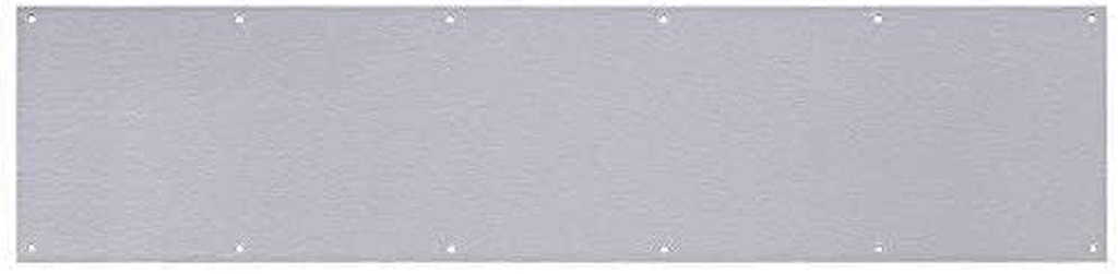 GDI Hardware - 2-Pack Savings - Stainless Steel Metal Kick Plate.050-Inch Thick - Choose the Height and Width for Your Door (6" X 30")