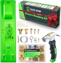 Picture Hanging Kit, Picture Hangers, 260 Pieces Wall Hangers Accessories with Picture Hanging Hooks, Nails for Hanging Pictures, Frame Hanging Hardware with Small Claw Mini Hammer with Magnetic Head.