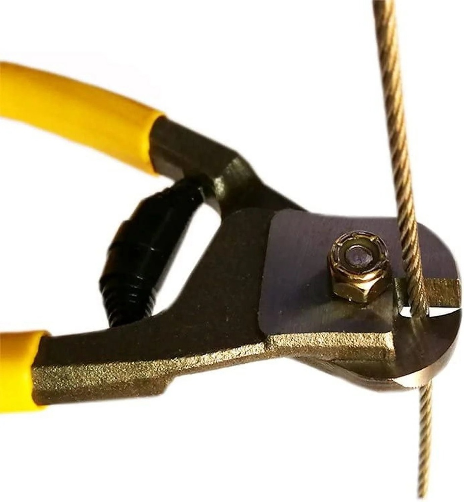 Hetai Heavy Duty Wire Cutters Steel Cable Cutter Wire Rope Cutter Aircraft Bicycle Cable Cutter,Up to 5/32"