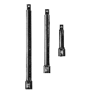 HART 3-Piece 3/8-Inch Drive Impact Extension Bar Set, Chrome Vanadium