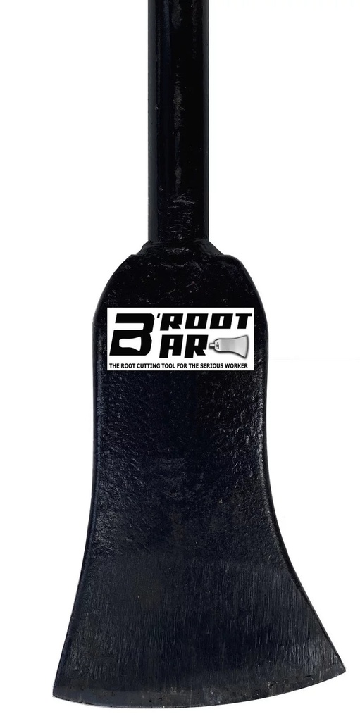 B'ROOT BAR - Root Cutting Tool, Vertical Axe, Tree Root Remover - 72-Inch
