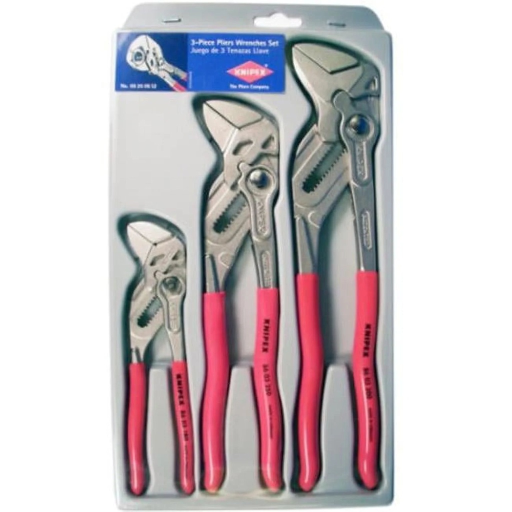 3 Piece Pliers Wrench Set