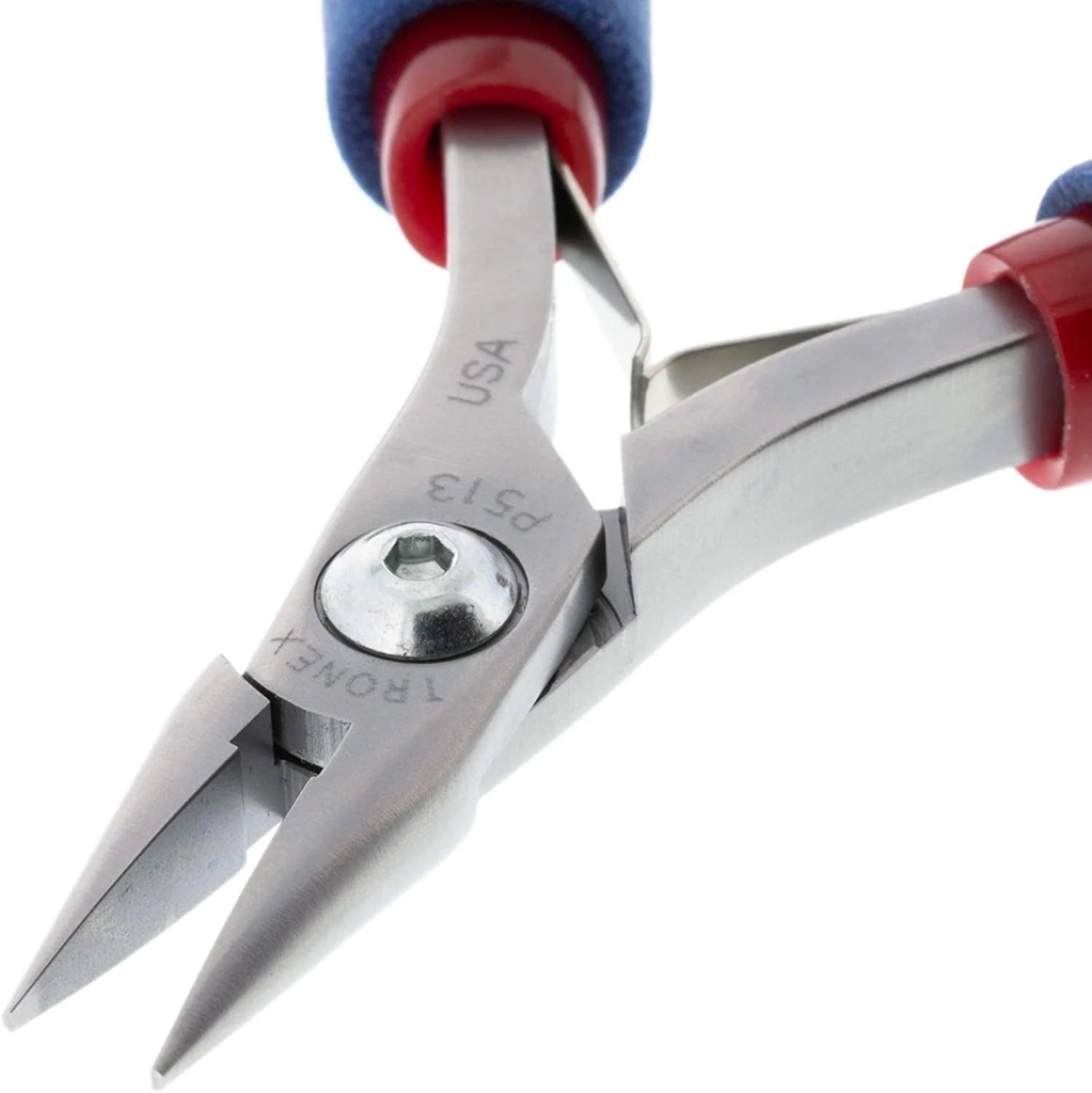 Pliers – Chain Nose – Short Smooth Jaw (Long Ergonomic Handles) • P713