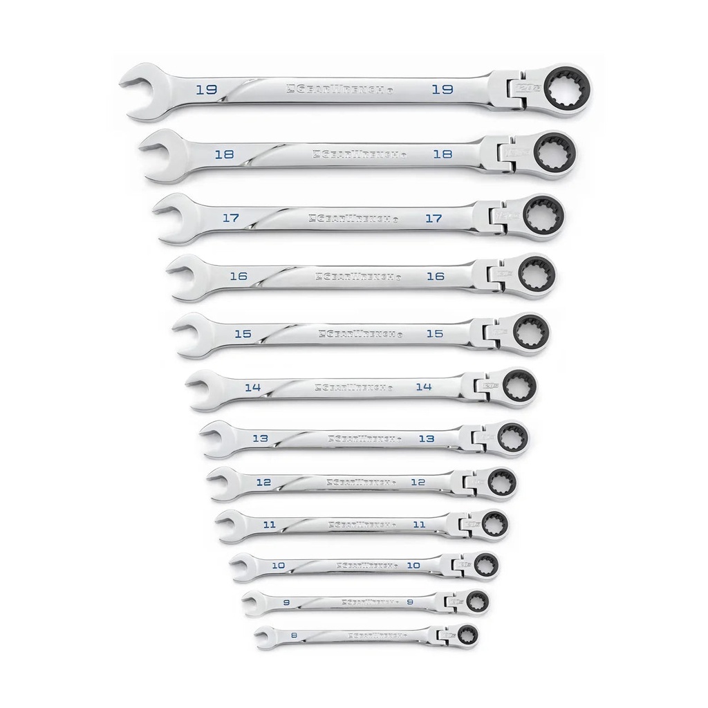 12 Piece 120Xp Universal Spline Metric XL Flex Combination