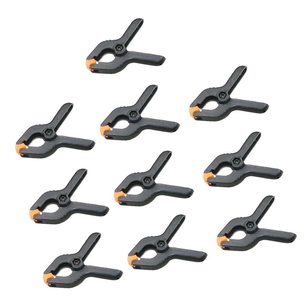 Large Backdrop Clips (10Pcs)- Heavy Duty Clamp Nylon, Photography Clips for Photo,Backdrops,Background
