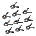 Large Backdrop Clips (10Pcs)- Heavy Duty Clamp Nylon, Photography Clips for Photo,Backdrops,Background
