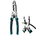Cteifuer 9 in 1 Multipurpose Wire Stripper, 9’’ Heavy Duty Super Tough Electrical Wire Pliers Crimper, Electrical Lineman Wire Stripper Tool with Wire Cutter, Wiring Tools