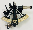 Nautical Hand-Made British Admiral'S Micrometer Drum Readout Brass Sextant | Working Navigational Instrument | Astrolabe Ship Instrument