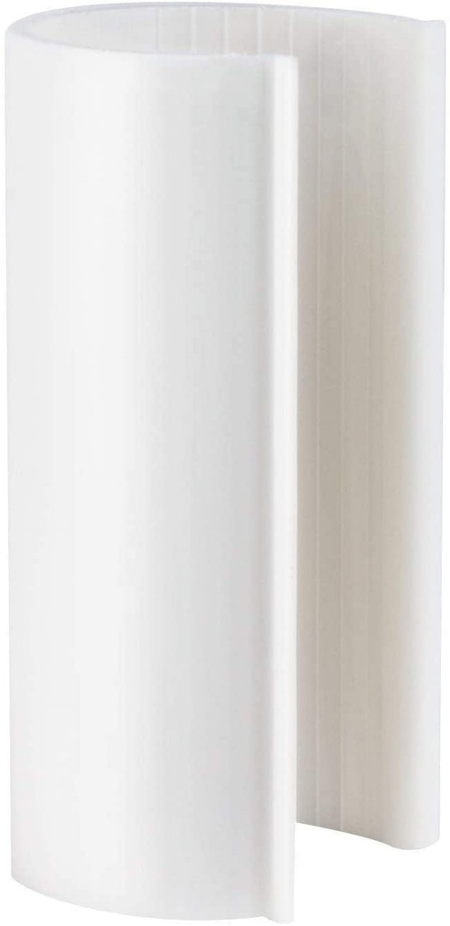Snap Clamp EZ White 1/2 Inch X 4 Inches Wide for 1/2 PVC Pipe 10 per Bag