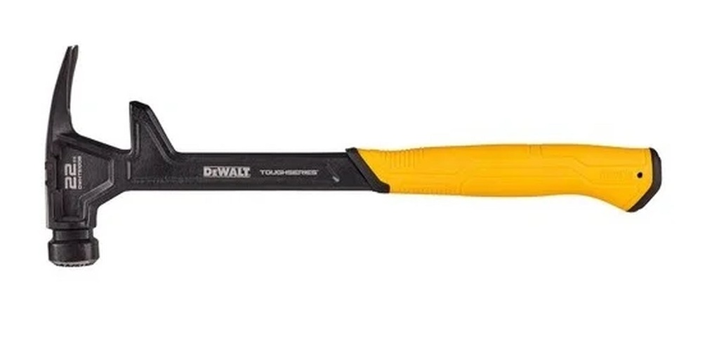 DEWALT DWHT51008 Demo Hammer Toughseries 22 Oz Milled Face 8.25" Steel Handle