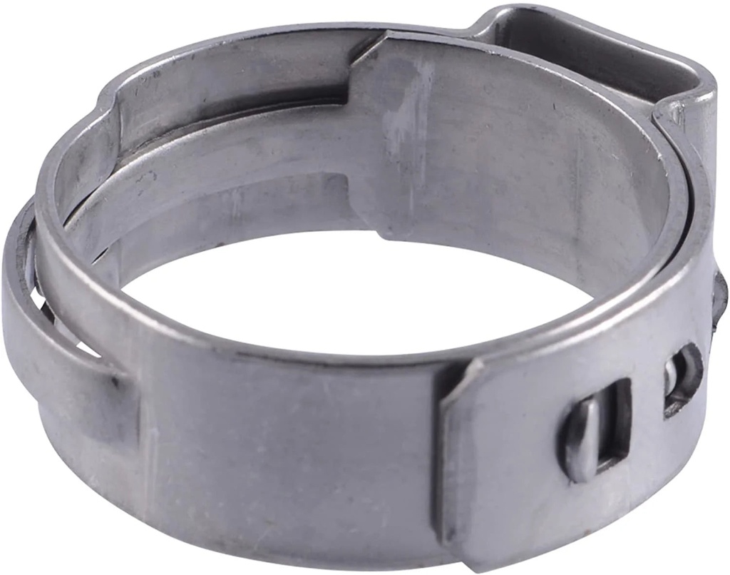 Sharkbite 3/4 Inch Clamp Rings, Pack of 10, PEX, PE-RT, UC955A
