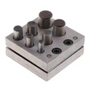 5/Seven Holes CIRCULAR DISC CUTTER JEWELRY for METAL - Seven Holes