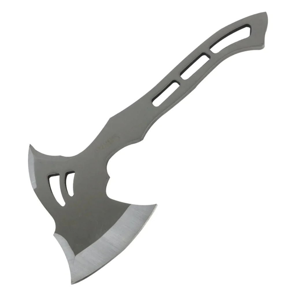 Defender-Xtreme 10" All Stainless Steel Full Tang Hiking Axe 3CR13 with Sheath 13485
