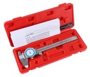 Accusize 0-6'' by 0.001'' /1/64'' Stainless Steel Fractional Dial Caliper, P132-2150