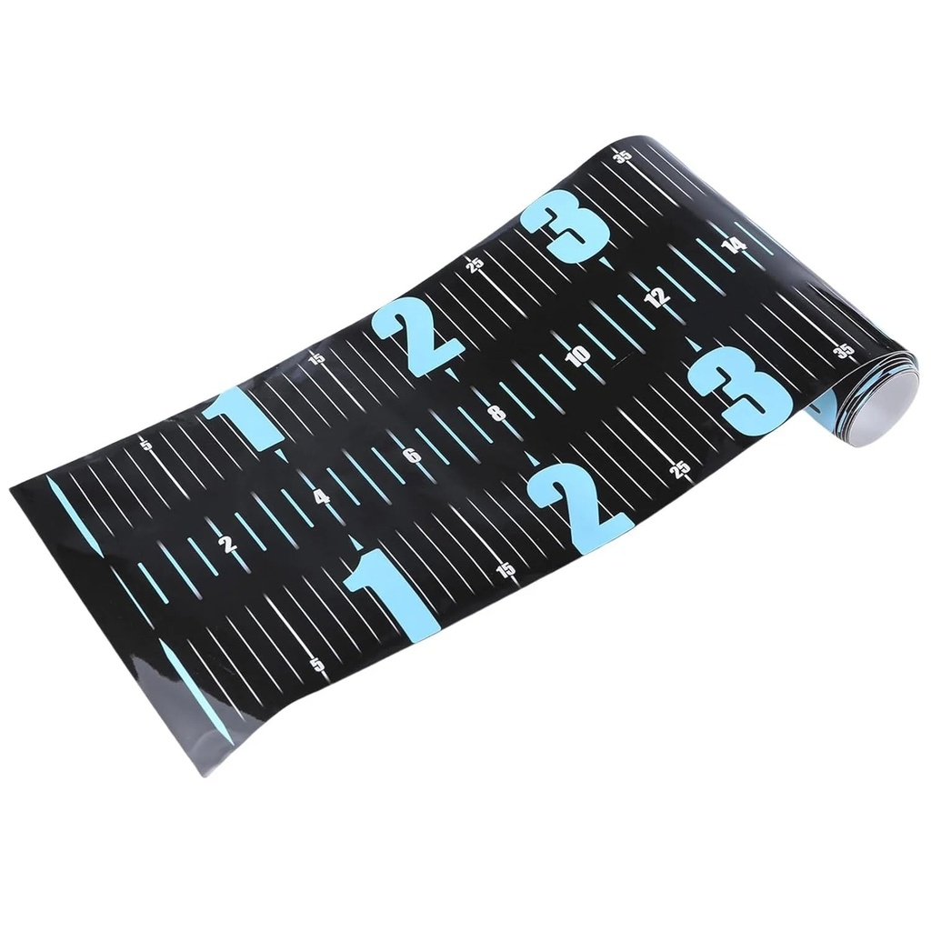 Adhesive Fish Ruler 51Inch Fish Measuring Tape Sticker Tape for Boats Kayak Fishing Fish Measuring Device Fishing Ruler
