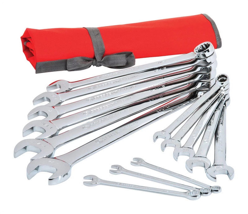 Crescent Assorted X 14.9 In. L 12 Point Metric Wrench Set 15 Pk