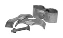 Midwest Air Technologies 328526B 2 Pack, 1-3/8" X 1-3/8", Galvanized Panel Clamp