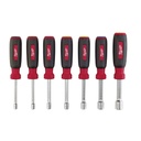 Milwaukee Tool 7 PC Magnetic Hollowcore Metric Nut Driver Set