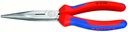 KNIPEX Tools 26 12 200, 8-Inch Long Needle Nose Pliers with Cutter, Comfort Grip