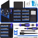 Humwam 191 in 1 Precision Screwdrivers Sets, Magnetic 1/4 Inch Nut Driver Set, Multi Repair Tool Kits for Iphone, Electronics, Computer, Tablet , Xbox, Playstation, Household, Nintendo