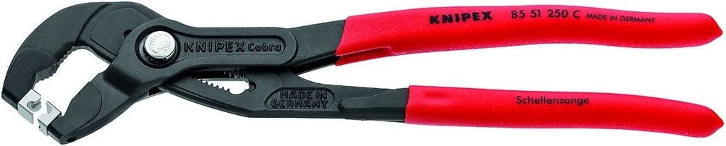 KNIPEX Tools - Hose Clamp Pliers for Click Clamps (8551250CSBA)