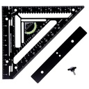 7.5" Advanced Carpenter Square Lunuaoe - Jig Block - Accurate Flatwork - Repetitive Markings (Midnight)