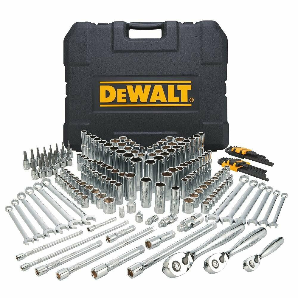 DEWALT 204 Piece Mechanics Tool Set DWMT72165 W/ Case